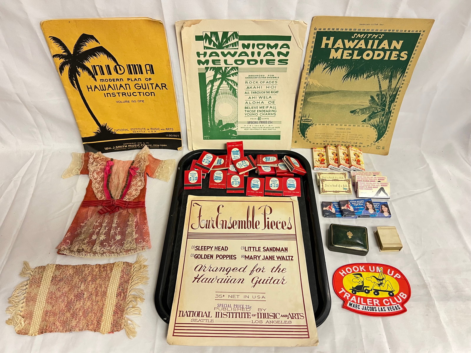 Asst Hawaii Sheet Music, Asst Matches & Gum,More -: Asst Hawaii Sheet Music, Asst Matches & Gum,More -