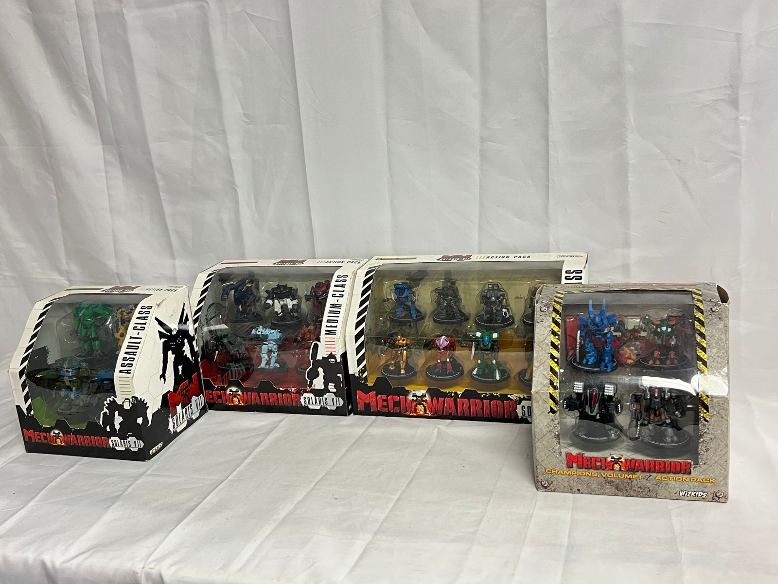 (4)Sealed Mech Warrior WizKids Figures - Original Packaging (1 of 7)