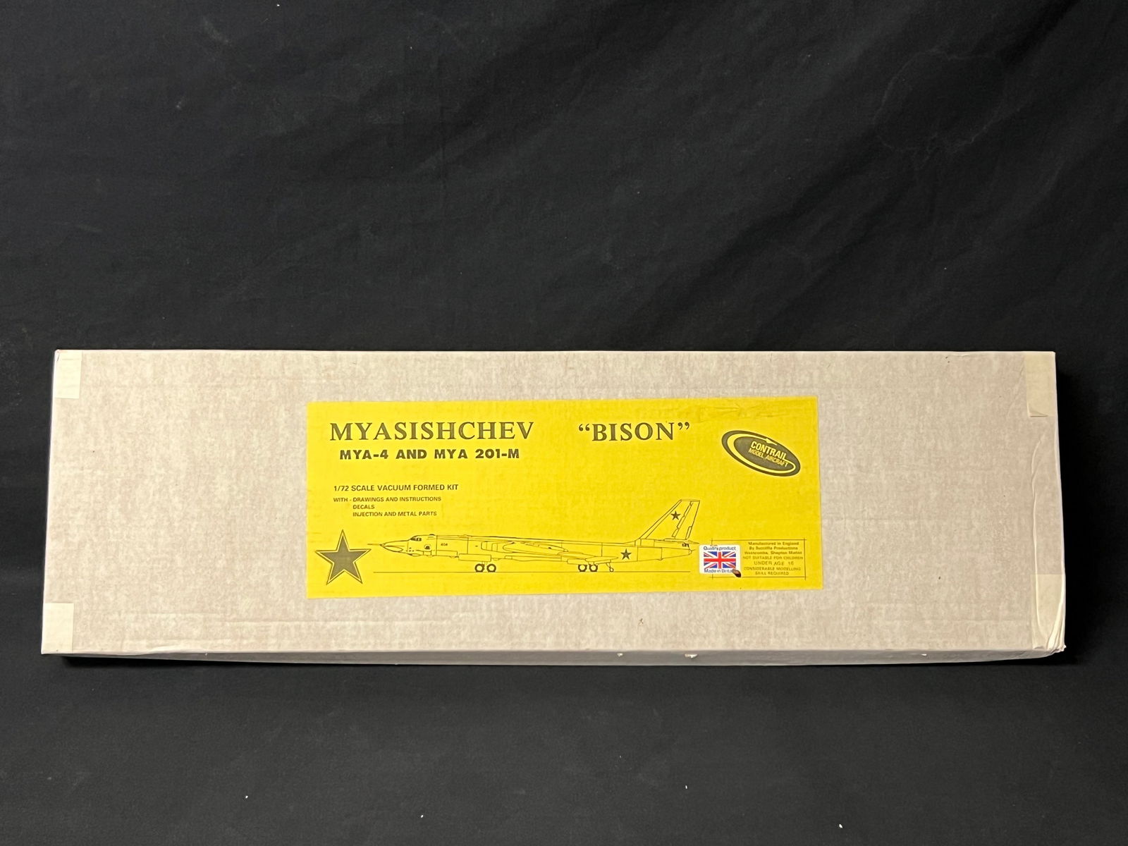 Myasishcher Vacformed M-4 Bison Plane Model 1:72 - Sealed New Old Stock (1 of 2)