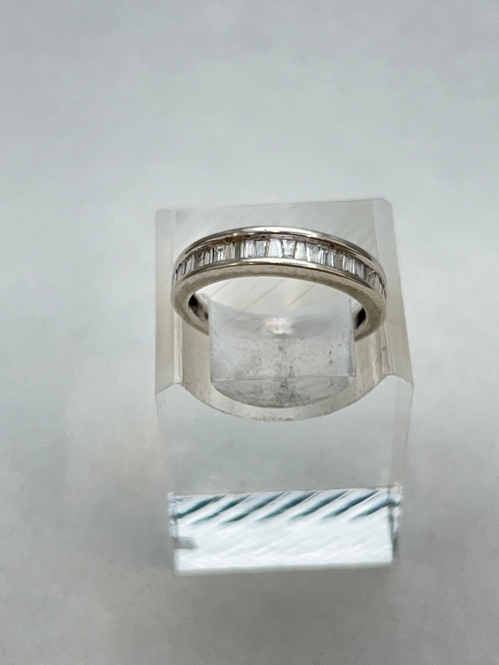 10K Gold Diamond Ring .50ct Total, Sz 7 - Hallmakred (1 of 4)