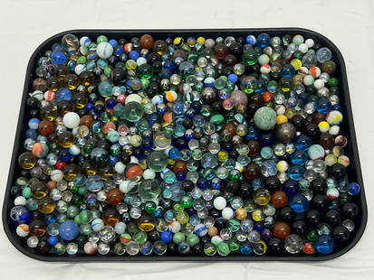 500+ Asst Vintage Marbles: 500+ Asst Vintage Marbles