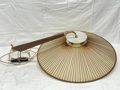 Gerald Thurston MCM Lightolier Hanging Light - Mid Century Modern 24'' Gerald Thurston Handing Light: Gerald Thurston MCM Lightolier Hanging Light - Mid Century Modern 24'' Gerald Thurston Handing Light - (WORKS, See Photos for Condition)