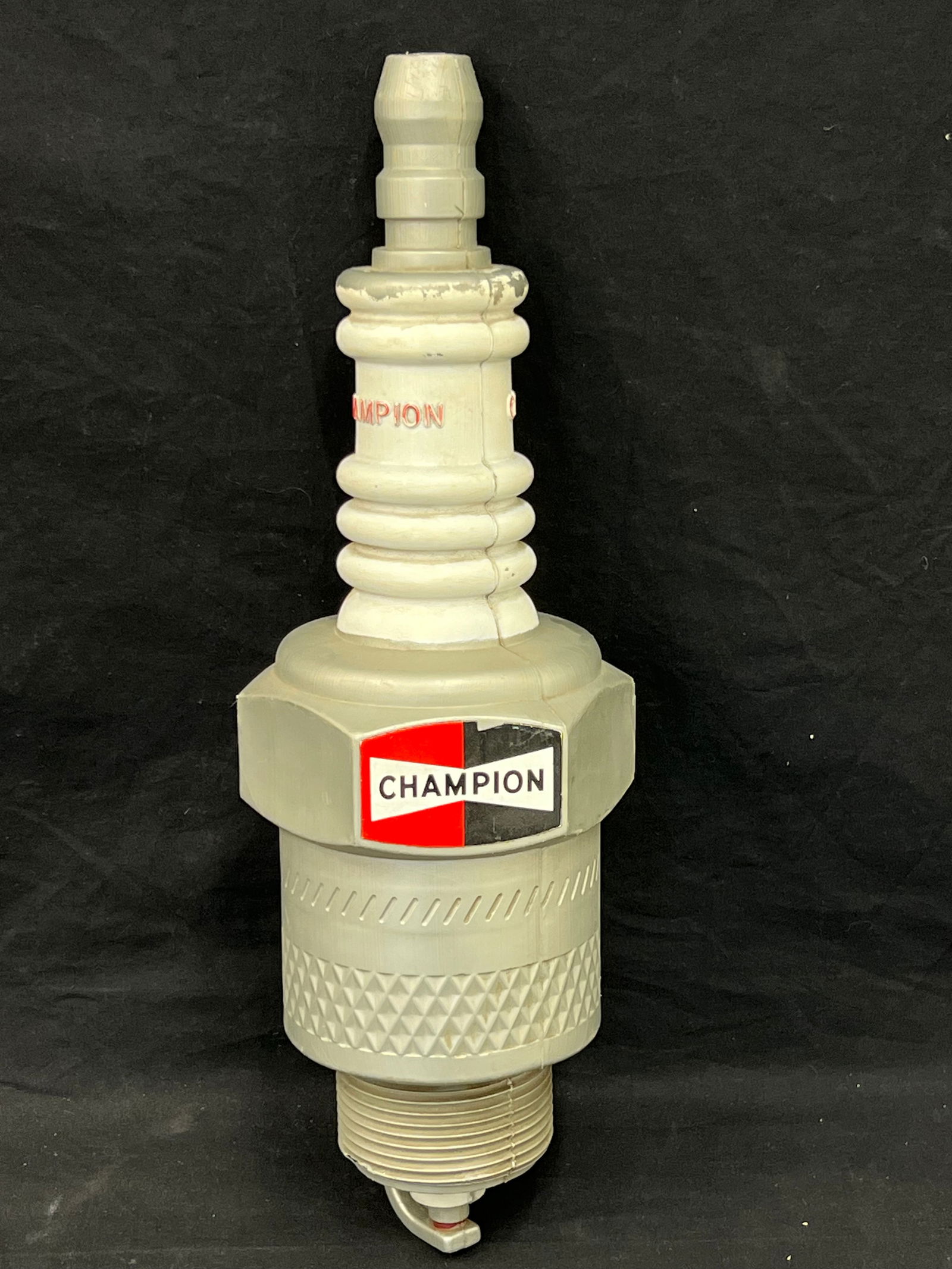 Vintage Champion Spark Plug Advertising Shop Display - 22''L 3D Plastic Display (1 of 6)