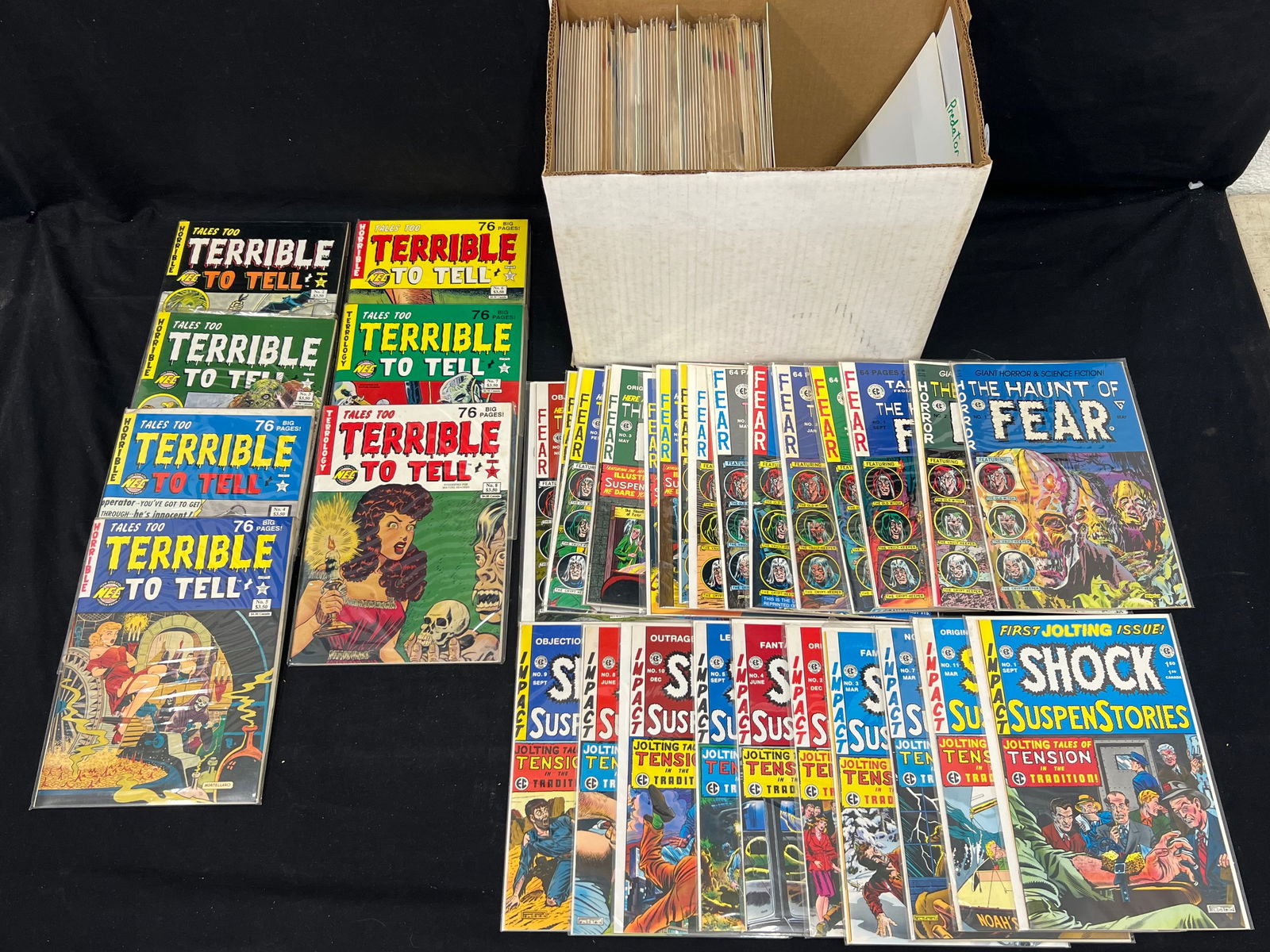 (84) Asst Horror & Fantasy Comics - 'The Haunt of Fear' , 'Tales too Terrible to Tell' , 'The Vault (1 of 7)