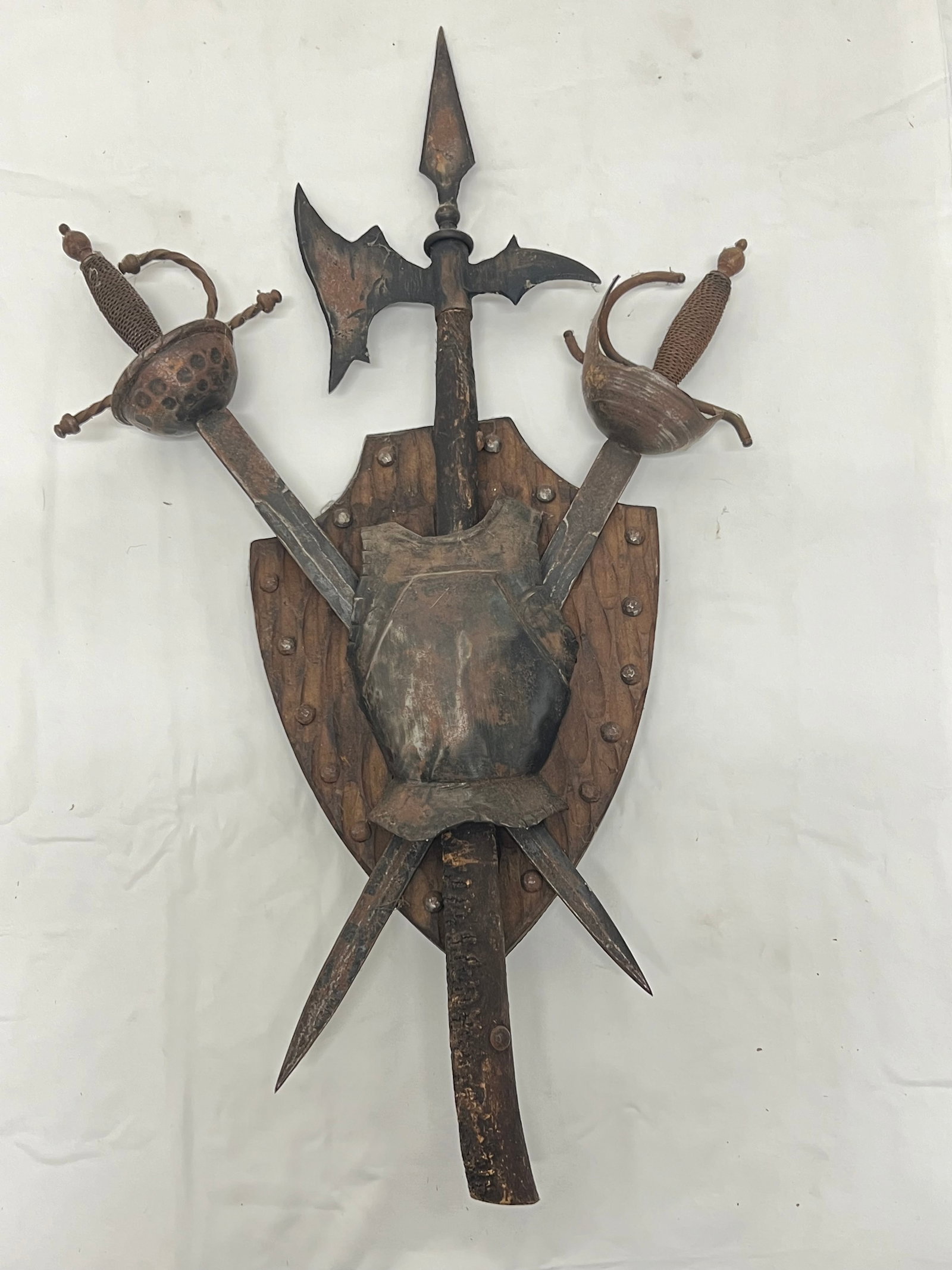 Medieval Style Sword/Weapon Wall Display 8'' x 10.5'' (1 of 5)