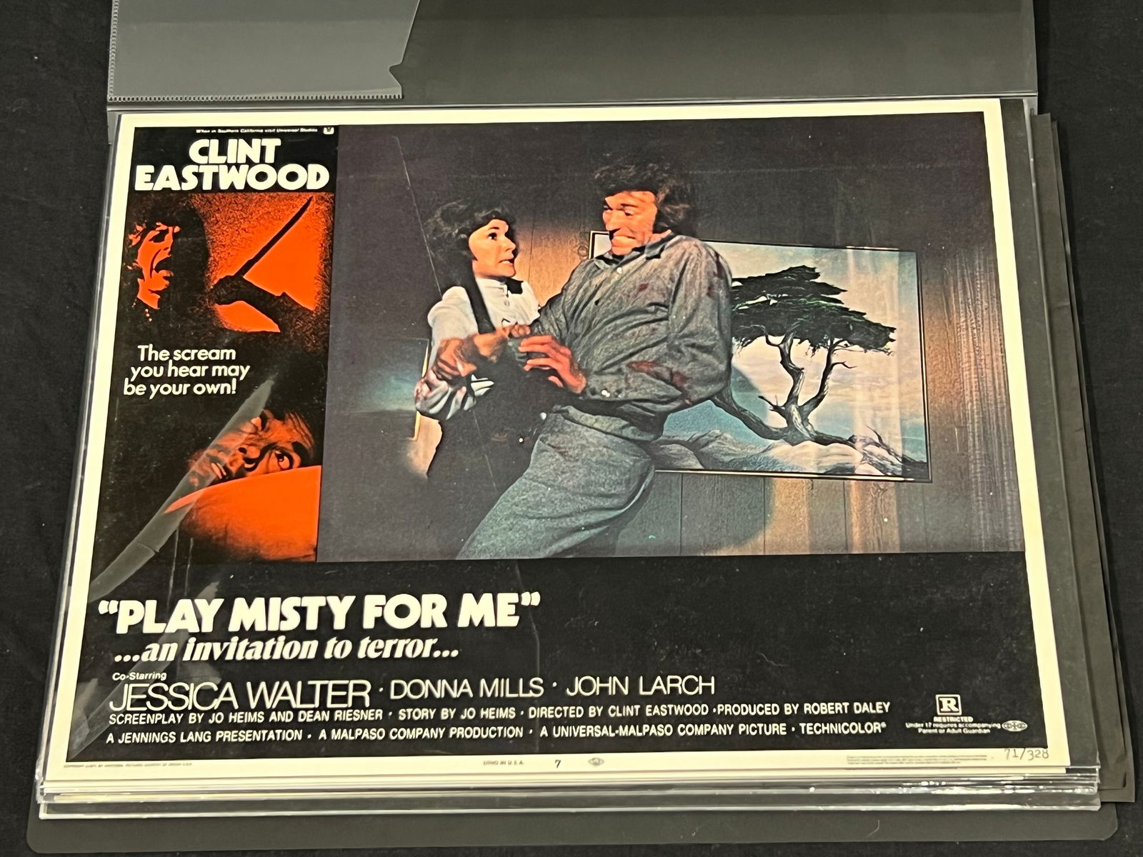 (20)1940s-1971 Asst Movie Lobby Cards - 1949 Hamlet w/ Laurence Olivier (2), Alfred Hitchcock (1 of 12)