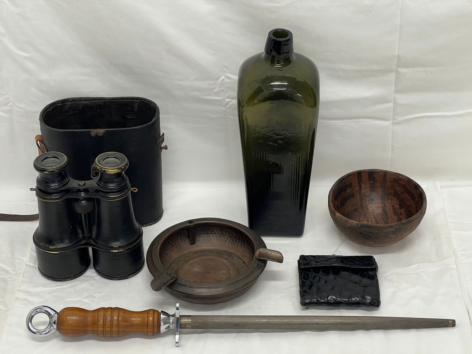 Asst Lot- Mission Kopperkraft, Froster Bros,Binoculars,More - Swaine, Adeney Brigg London Leather (1 of 10)