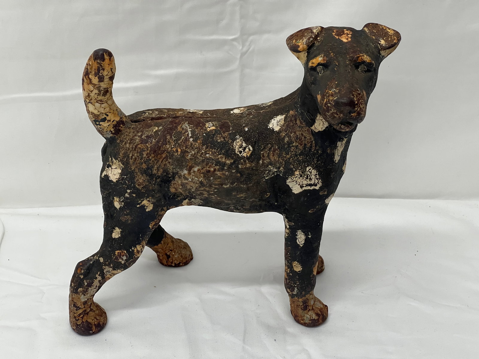 Cast Iron Dog Door Stop 7.5'' x 8'' (1 of 4)