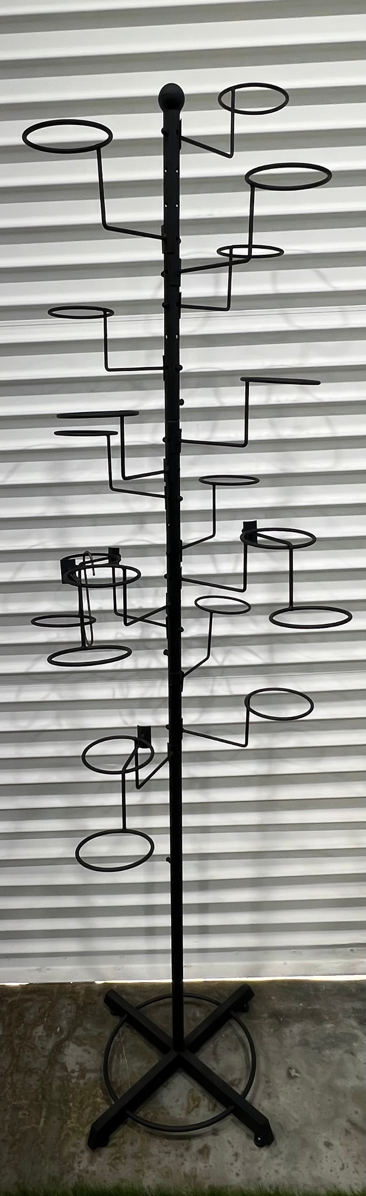 Metal Revolving Display / Plant Rack 75.5''T (Pick Up or Arrange Own Shipping): Metal Revolving Display / Plant Rack 75.5''T (Pick Up or Arrange Own Shipping)