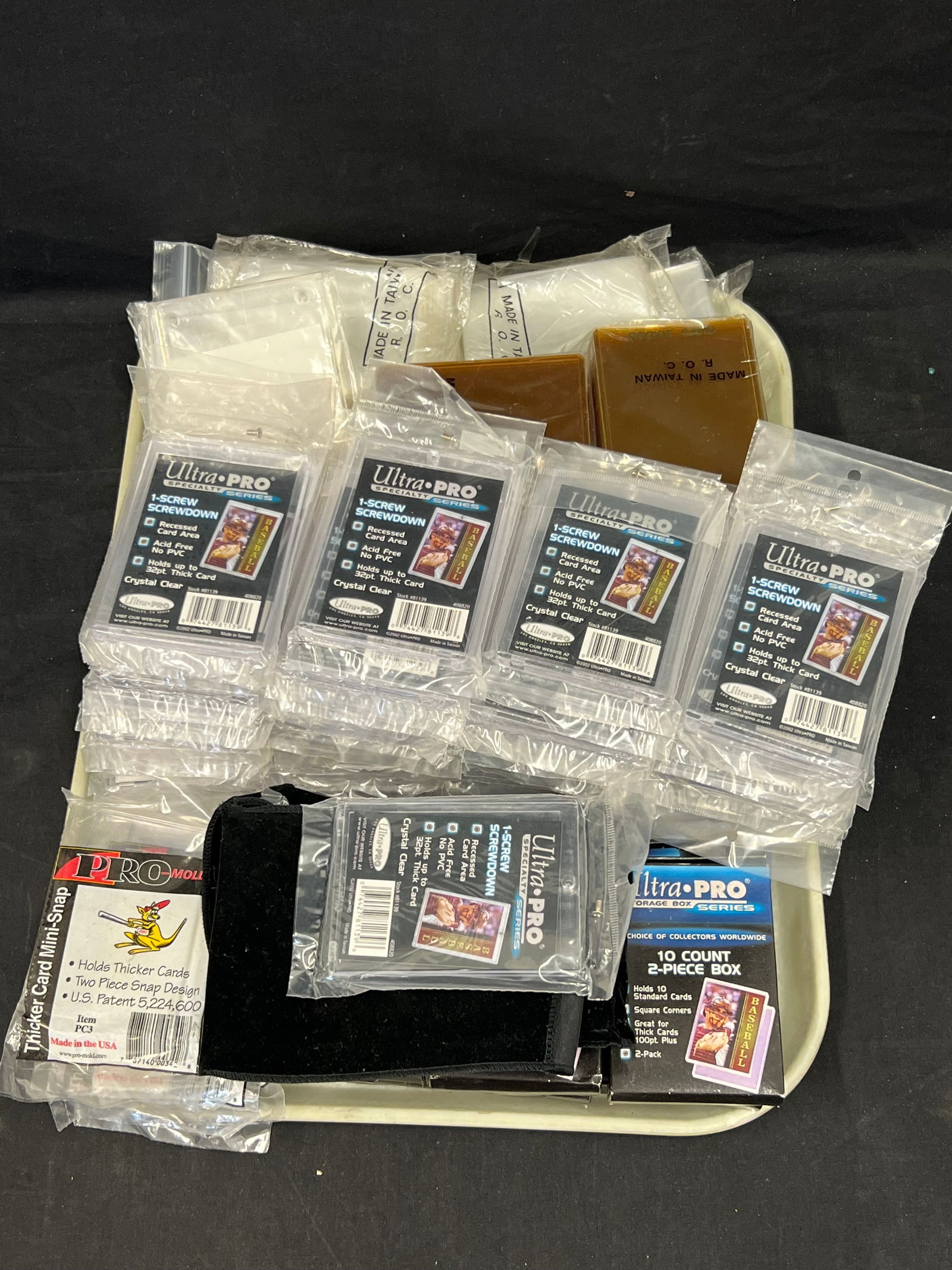 100s of Ultra Pro Series Protectors, Hard Cases - (76)Ultra Pro Specialty Series Screw Down, (9)2 PC (1 of 5)