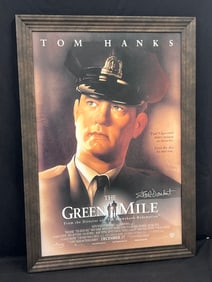 The Green Mile Movie Poster Signed by F.Darabant - 1999 Warner Bros The Green Mile Poster Signed by