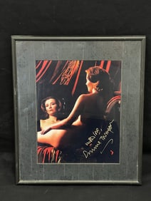 Emma Thompson Signed Nude Photo, Framed 12'' x 13.75''