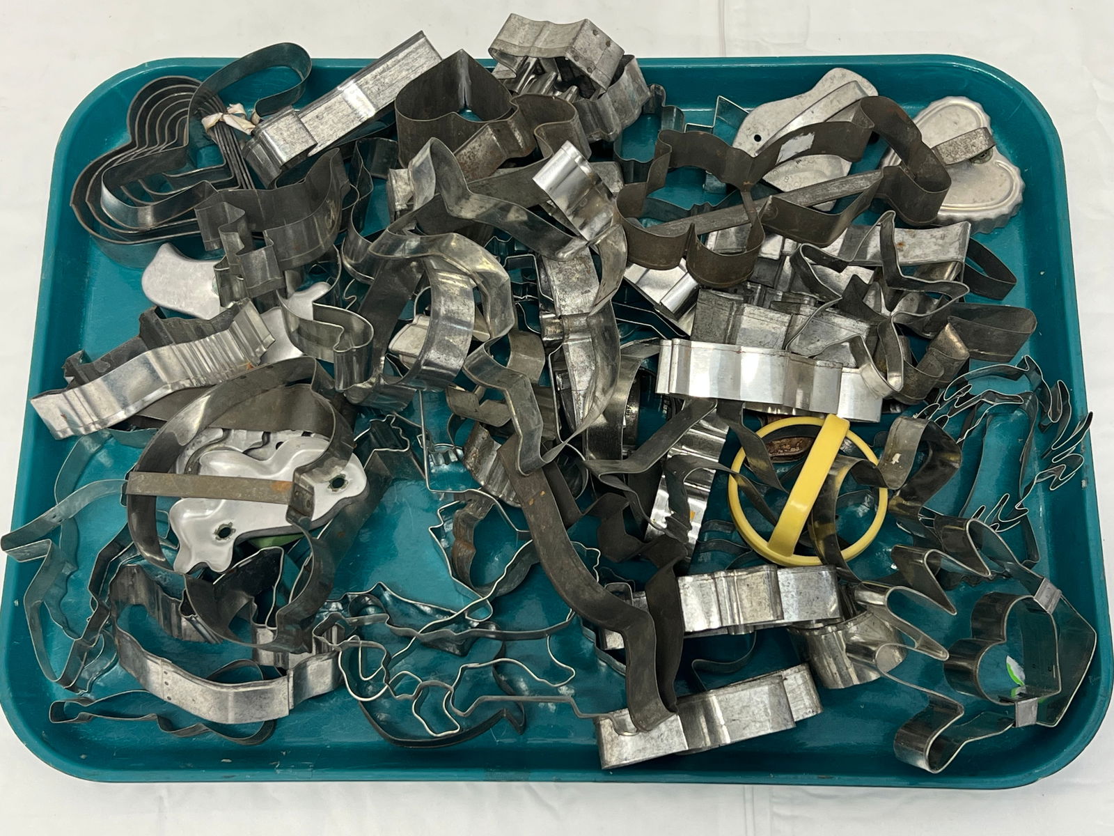 65+ Asst Vintage Cookie Cutters - Crab, Mermaid, Hand w/ Heart, Lighthouse, Cactus, Mickey Mouse + (1 of 6)