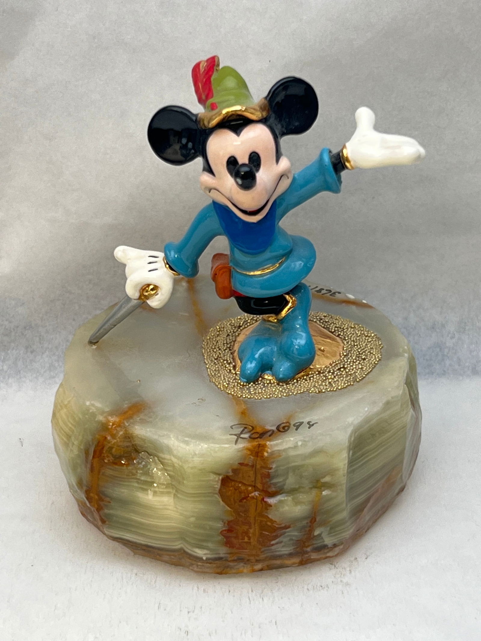 Disney Ron Lee Limited Ed Mickey Mouse Figure - Signed #d 369 / 1750, 4''T (1 of 5)