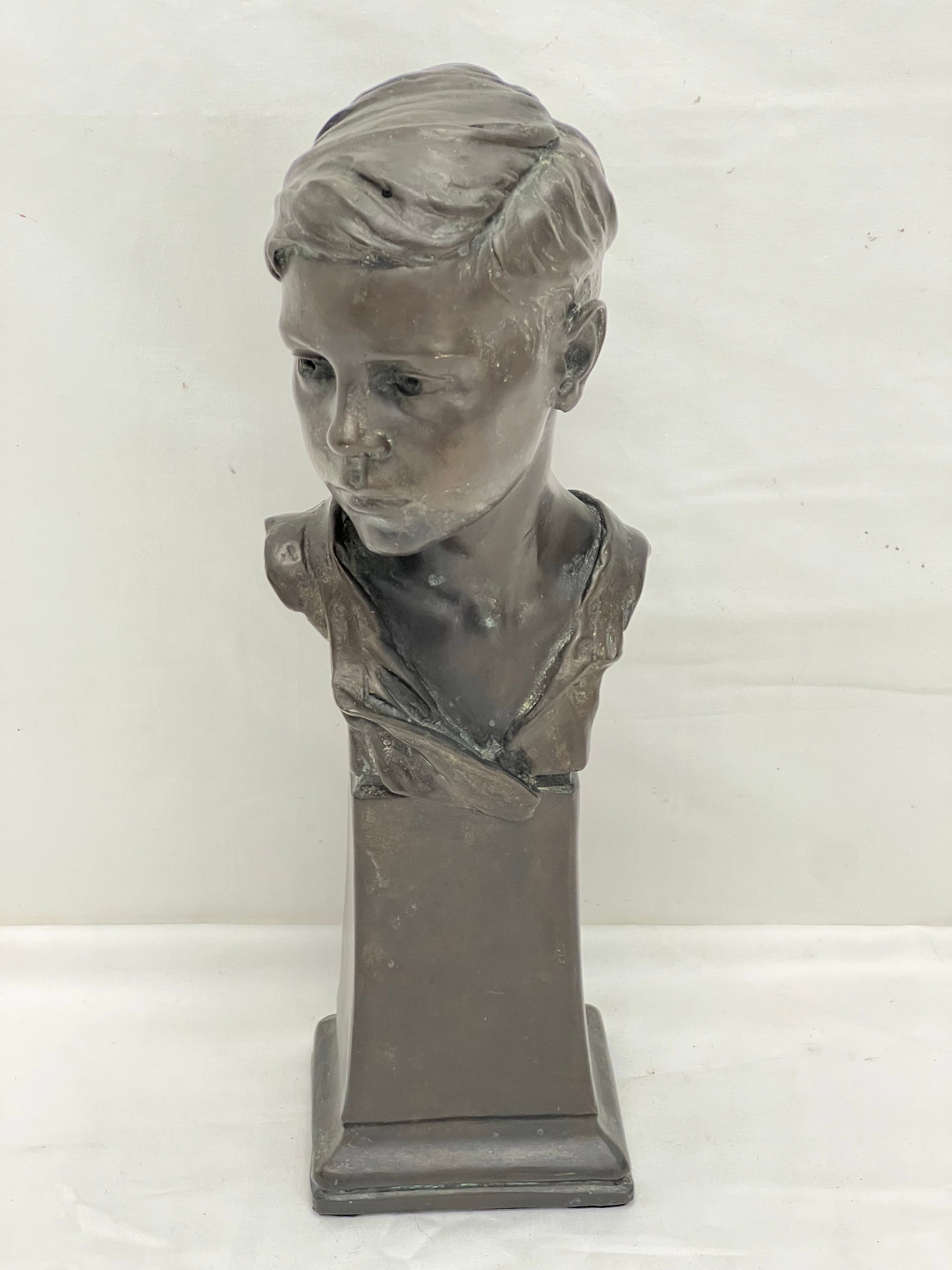 Joseph Herman Cawthra 1919 Signed Bronze 12''T - H.Cawthra (1886-1971): Joseph Herman Cawthra 1919 Signed Bronze 12''T - H.Cawthra (1886-1971)