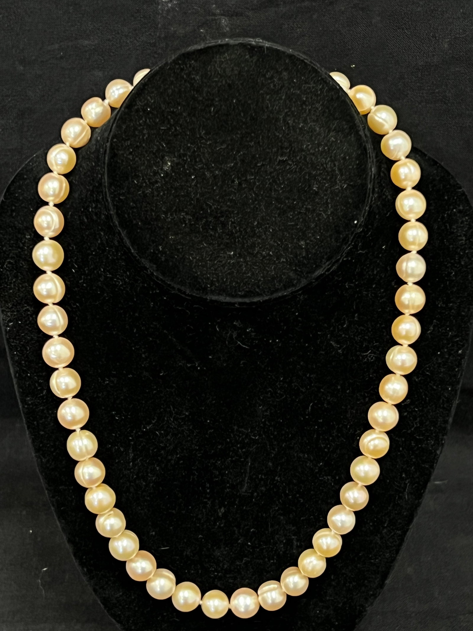 20'' Natural Pink South Sea Baroque Pearl Necklace - Goldtone Clasp - From San Francisco Bay Area: 20'' Natural Pink South Sea Baroque Pearl Necklace - Goldtone Clasp - From San Francisco Bay Area Wholesale Jeweler