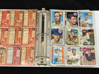 1960s-70s Topps Baseball Cards, Rookies + More - 1969 Topps Johnny Bench , 1969 Topps Hank Aaron,