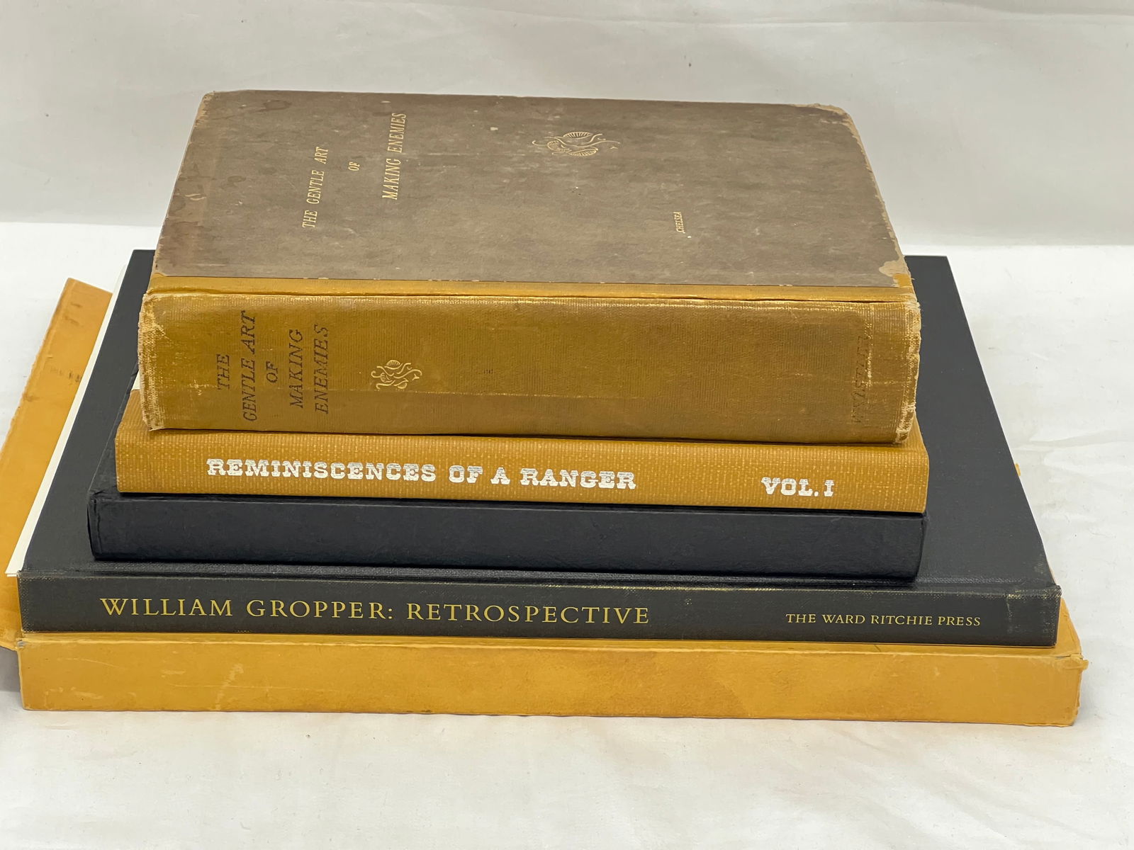 1968 Limited Ed. Signed William Gropper Retrospective Book - 150 Copies Made w/ Signed Lithograph (1 of 12)