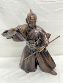 Japanese Samurai Heavy Metal Figure 15.5''T