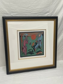 Mihail Chemiakin Signed #d Lithograph, COA - Russian Artist B.1943 - Signed #d 94 / 275 Lithograph