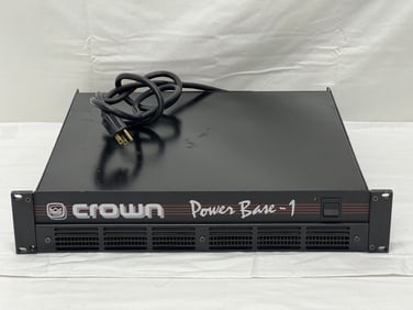 Crown Power Base 1 Amplifier PB-1 (Works, Pre-Owned)
