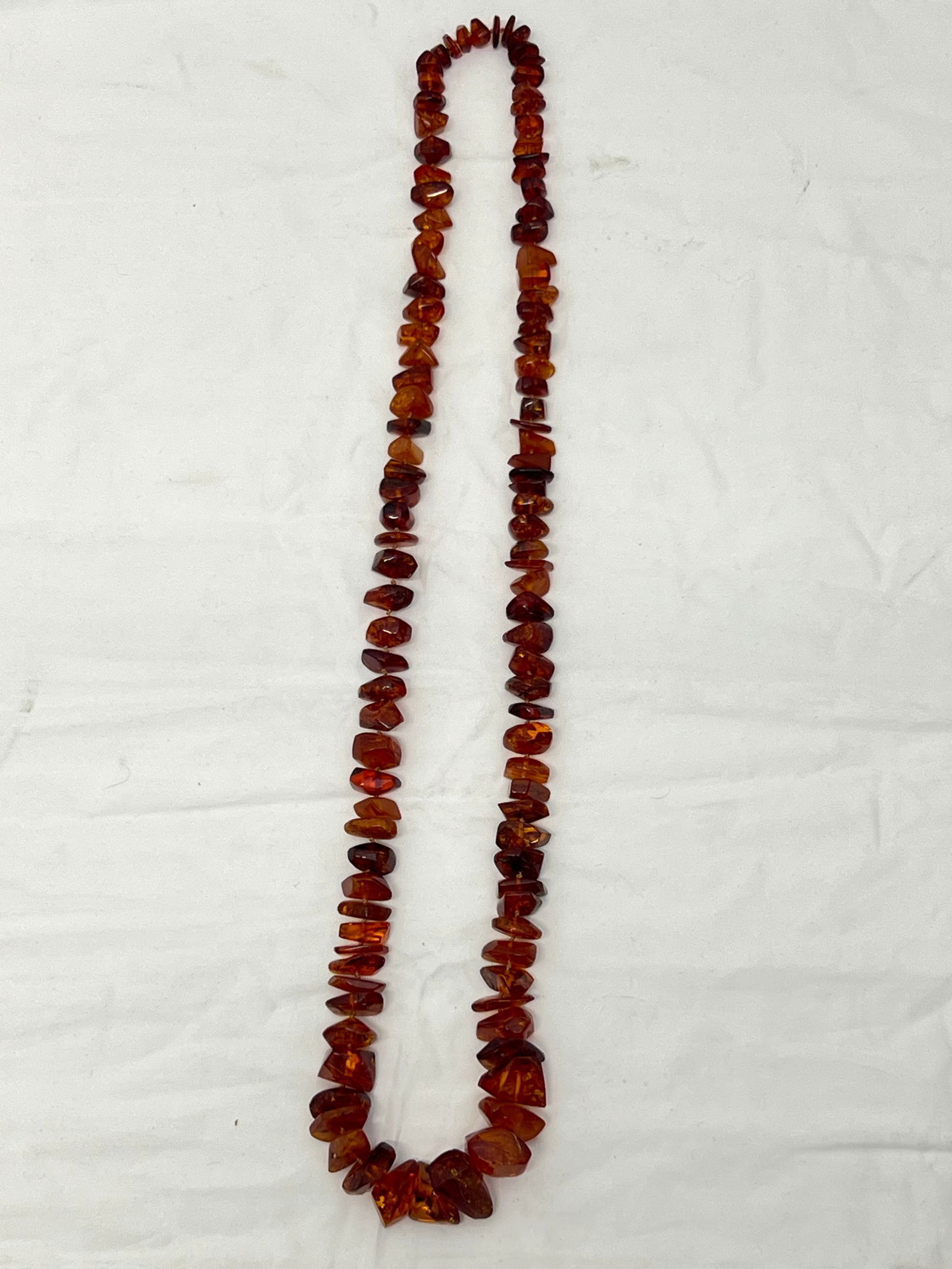 36''L  Amber Graduated Necklace (1 of 6)