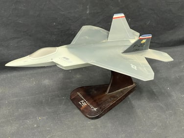 Lockheed Martin F-22 Desk Model 1:48 - From Retired Lockheed Martin Engineer