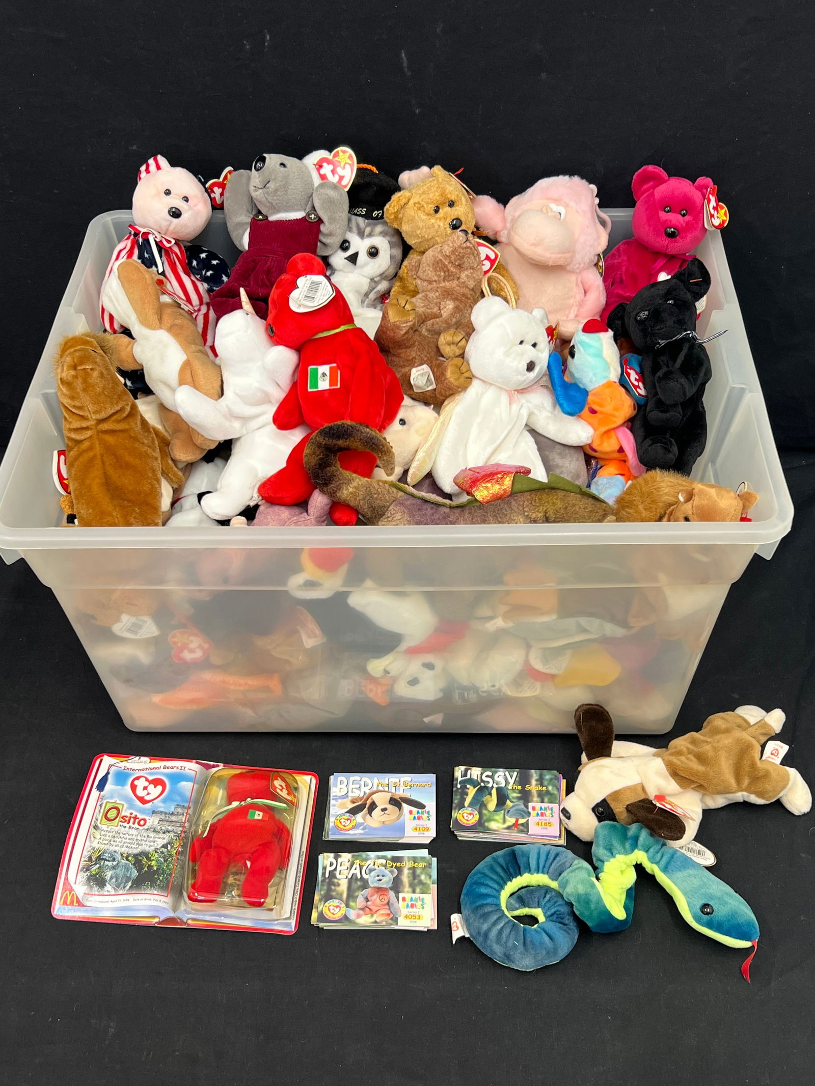 (90+)Asst Beanie Babies - Most Like New w/ Tags (1 of 7)