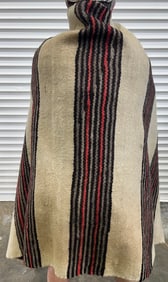 1880s Navajo Mens Wearing Blanket 83'' x 46.5'' - See Photos for Condition -