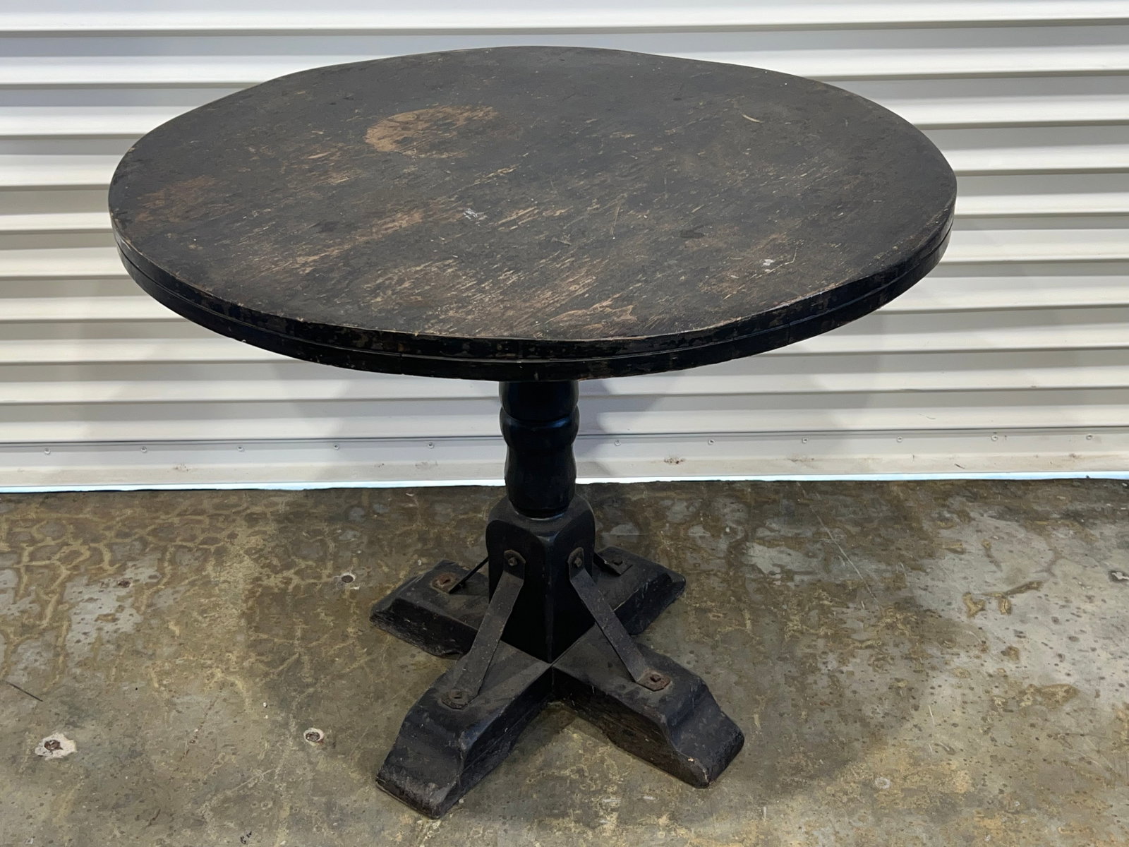 Coronada Monterey Style Table 34'' x 28.5'' - Stamped Coronada & Has Plaque (Pick Up or Arrange Own: Coronada Monterey Style Table 34'' x 28.5'' - Stamped Coronada & Has Plaque (Pick Up or Arrange Own Shipping, See Photos for Condition)