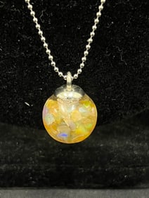 African incased Opal Pendant