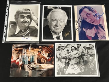 Autograph Photos - Walter Cronkite Captain Kangaroo, More - Signed Captain Kangaroo Photo, Don Adams