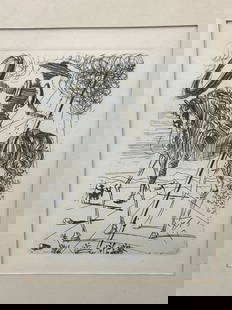 Salvador Dali ''Don Quixote'' Original Etching w/ COA - Rare Original Etching by Dali Titled ''Don: Salvador Dali ''Don Quixote'' Original Etching w/ COA - Rare Original Etching by Dali Titled ''Don Quixote'' , Signed in Plate - Complete Internationale of New York & Paris - Framed 15'' x 12'', Etchi
