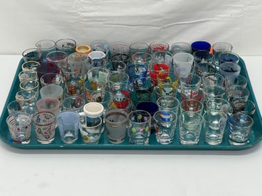 (72)Asst Shotglasses from Around the World