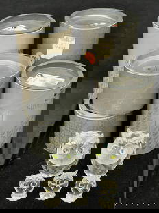(5)Swarovski Crystal Owls w/ Boxes: (5)Swarovski Crystal Owls w/ Boxes