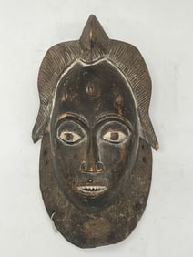 African Baule Mask from Ivory Coast - From Prominent Carmel / Monterey Collector