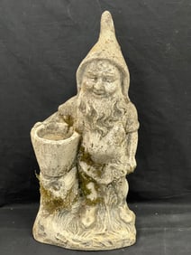 Outdoor Cement Gnome 22''T (Pick Up or Arrange Own Shipping)