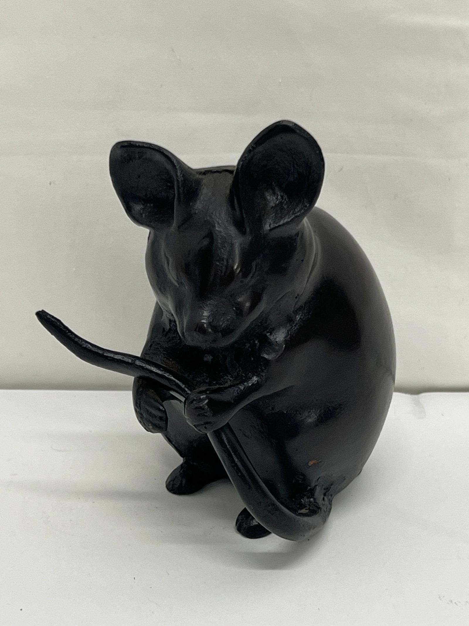 1900s Japanese Okimona Bronze Rat 5.25'' (1 of 4)