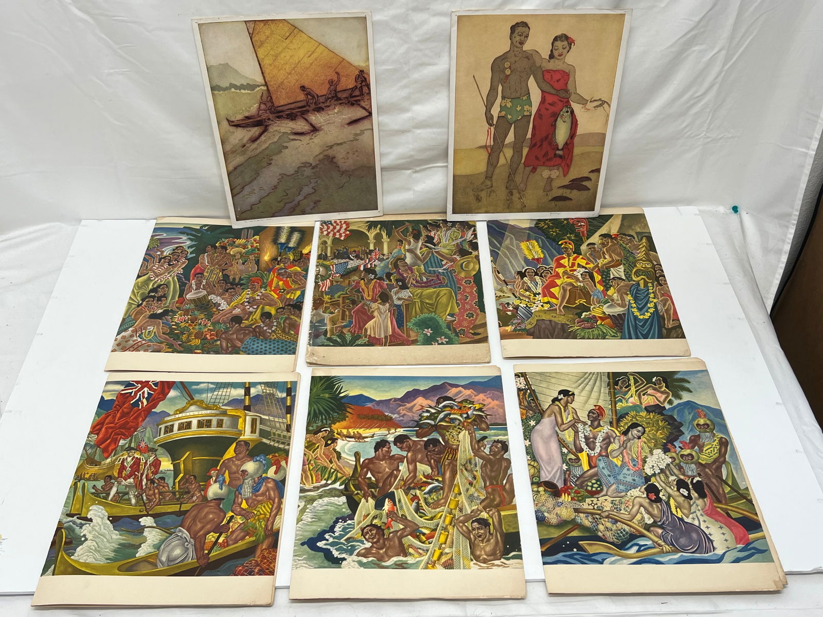 (8)Hawaiian Cruise Ship Menu Covers - (1)Has Menu (1 of 15)