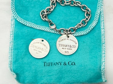 Tiffany & Co. Sterling Charm Bracelet, Extra Charm