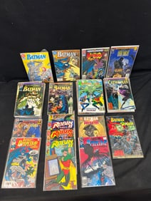 (48)Asst 1990s Batman,Catwoman, Robin Comics