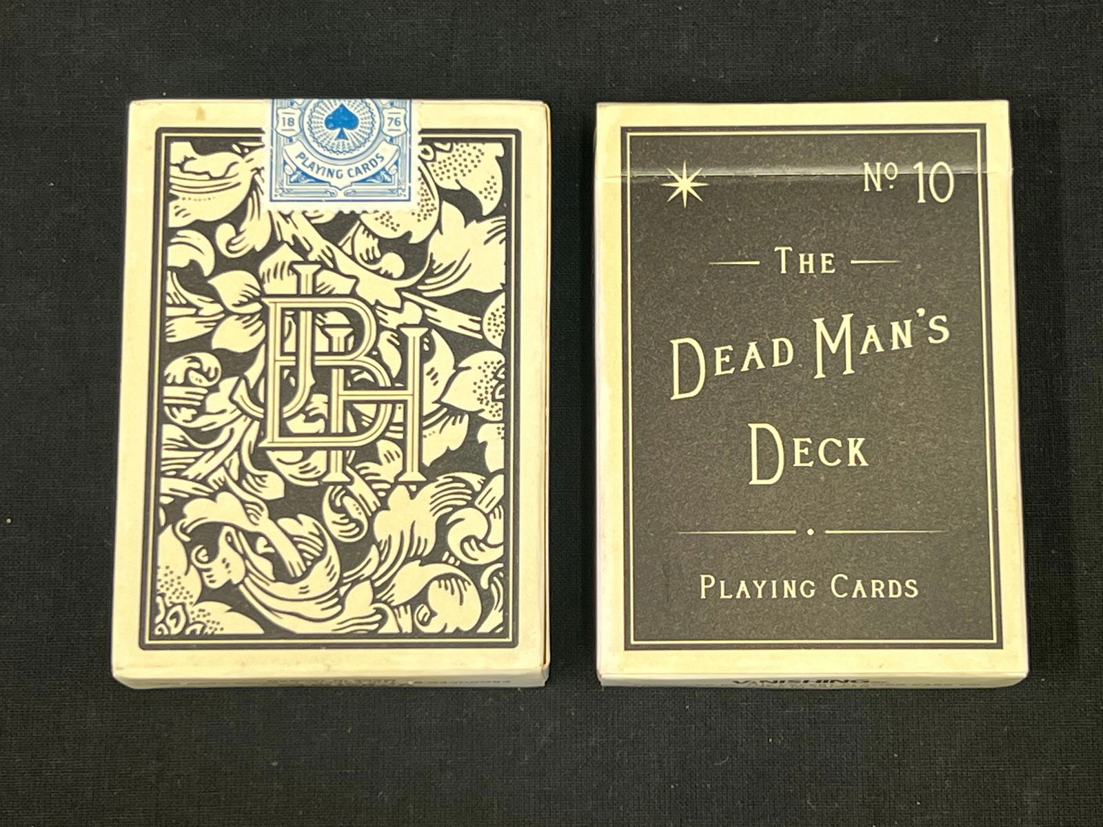 (2)Bill Hickok Dead Man's Deck Playing Cards - (1)Opened, (1)Sealed with Bullet & Bullet Hole Cards (1 of 3)