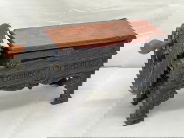 Antique German Cast Iron Tobacco Shredder / Cutter - Gesetzlich Geschutzt Cast Iron Tobacco Machine