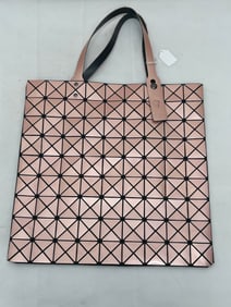 Bao Bao Issey Miyake Lucent Bag - Geometric Pattern , 15.75'' x 15.75'' Measured without Handles