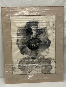 Signed Dick Crispo 1976 Watercolor Portrait - Carmel Artist , Signed Upper Left