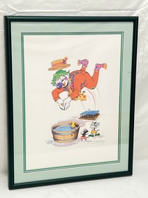 Blake Bradley Signed #d Giclee - Professionally Framed & Matted 16.25'' x 20.25''