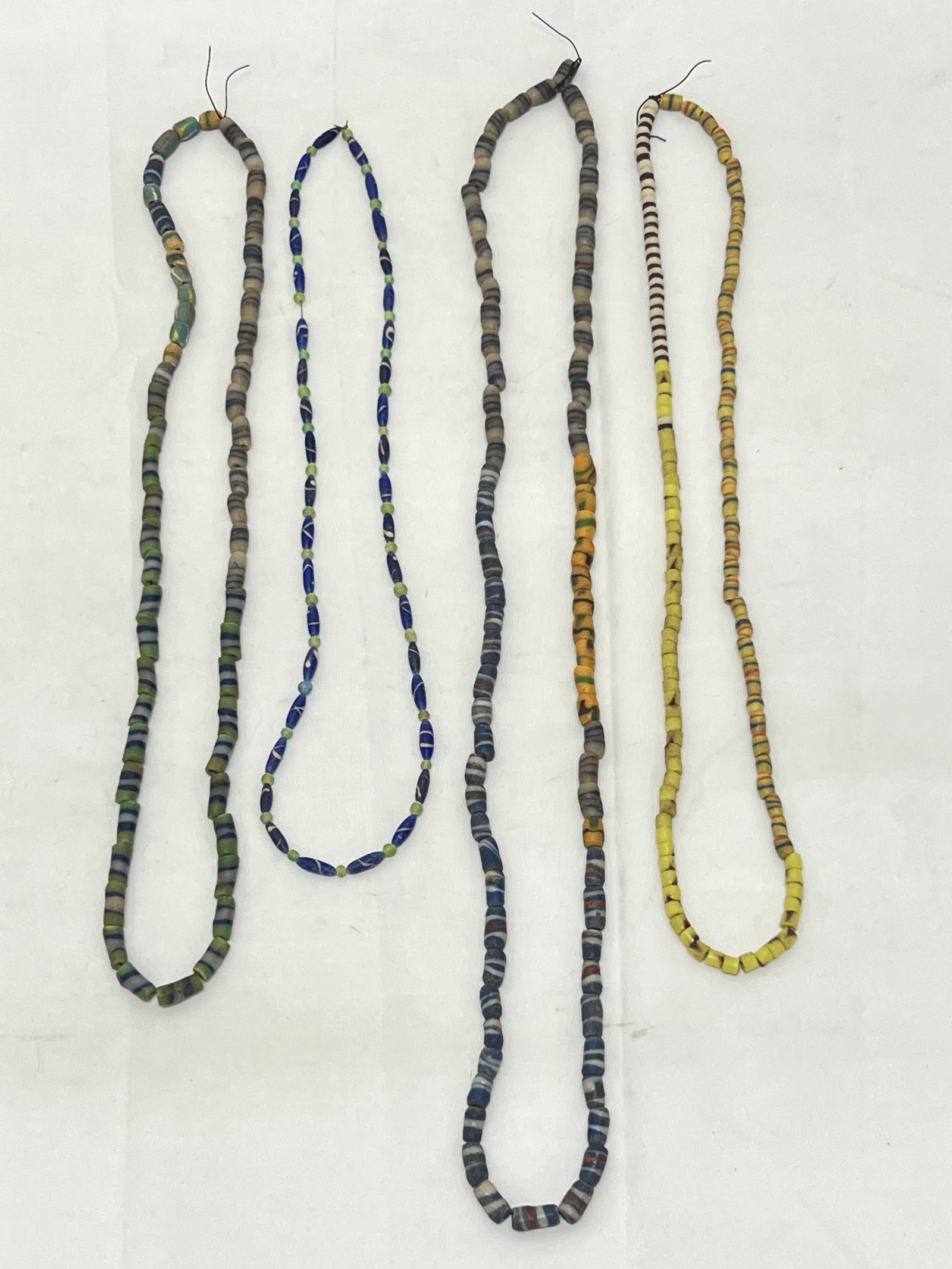(4)Vintage African Trading Beads, Various Lengths (1 of 10)