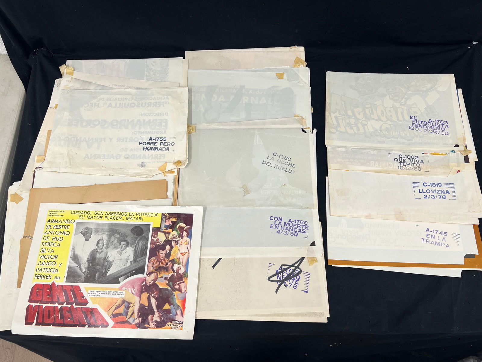 (20)Vintage Mexican Movie Posters - Various Movies & Condition (1 of 11)