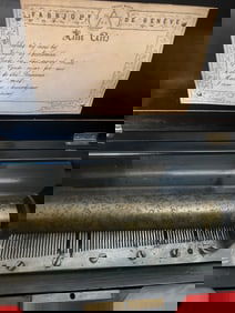 Barnet Samuel Dulcet Swiss Cylinder Music Box