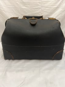 Early Leather Doctors Bag Medicine